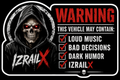 Classic IzrailX Warning