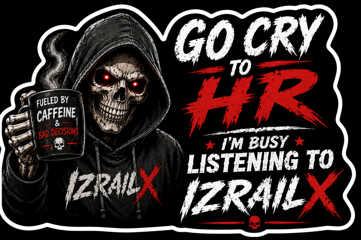 Go Cry To HR Sticker